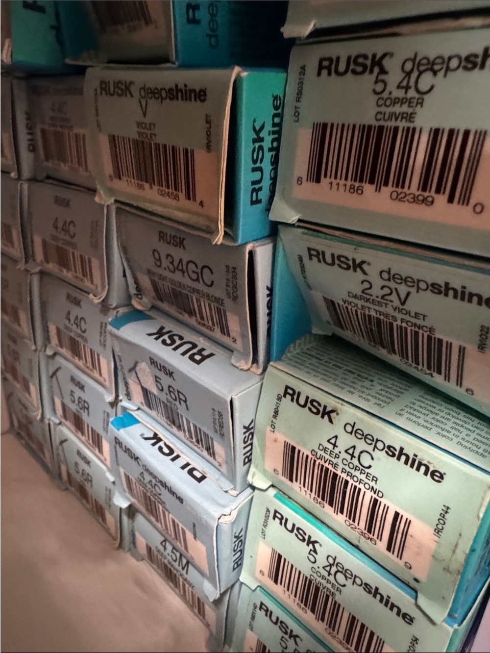Deepshine Hair Color Boxes - Blue/Turquoise Packaging - Picture 2 of 9